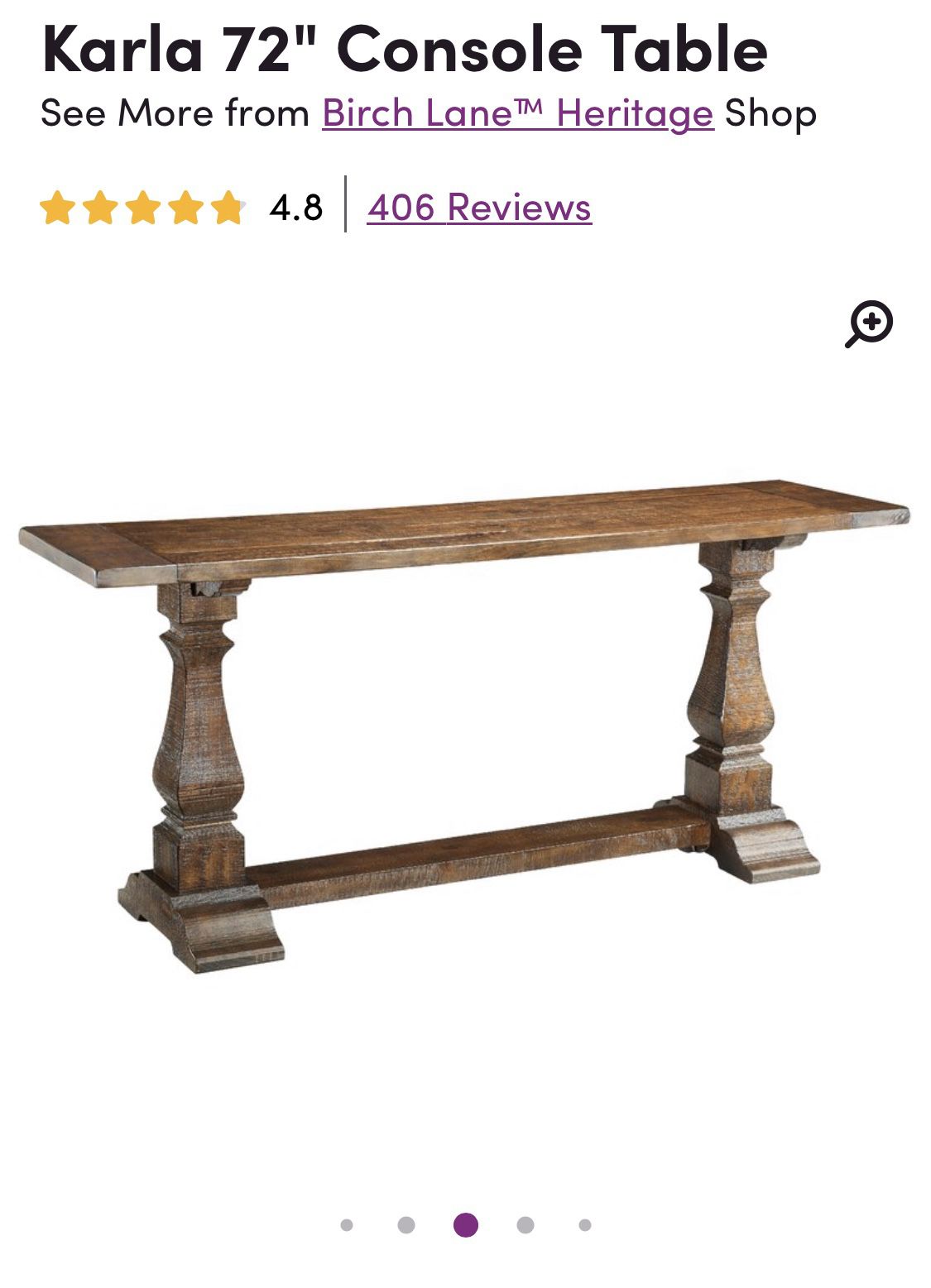 console table , front door table ,orginal price $994