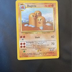 Dugtrio #19/102 (Rare)