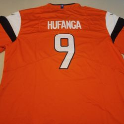 Hufanga Orange Jersey Xl And 2xl New With Tags Stitched 