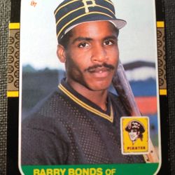 1987 Donruss Rookie Baseball Card #361 Barry Bonds