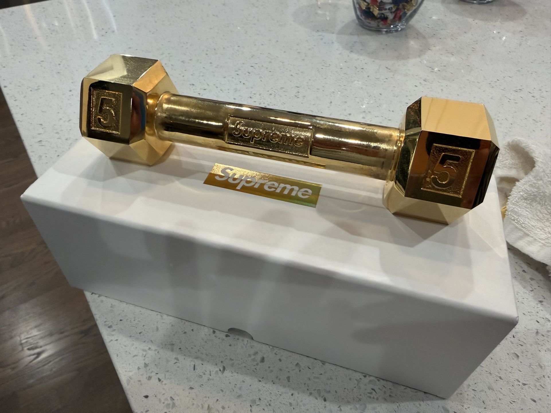 SUPREME PLATED DUMBBELL