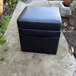 Leather Seat With Hidden Compartment