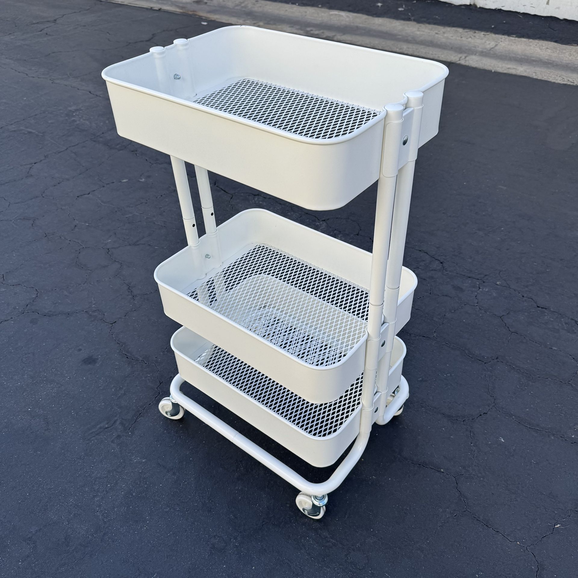 IKEA RASKOG Utility Cart White Like New