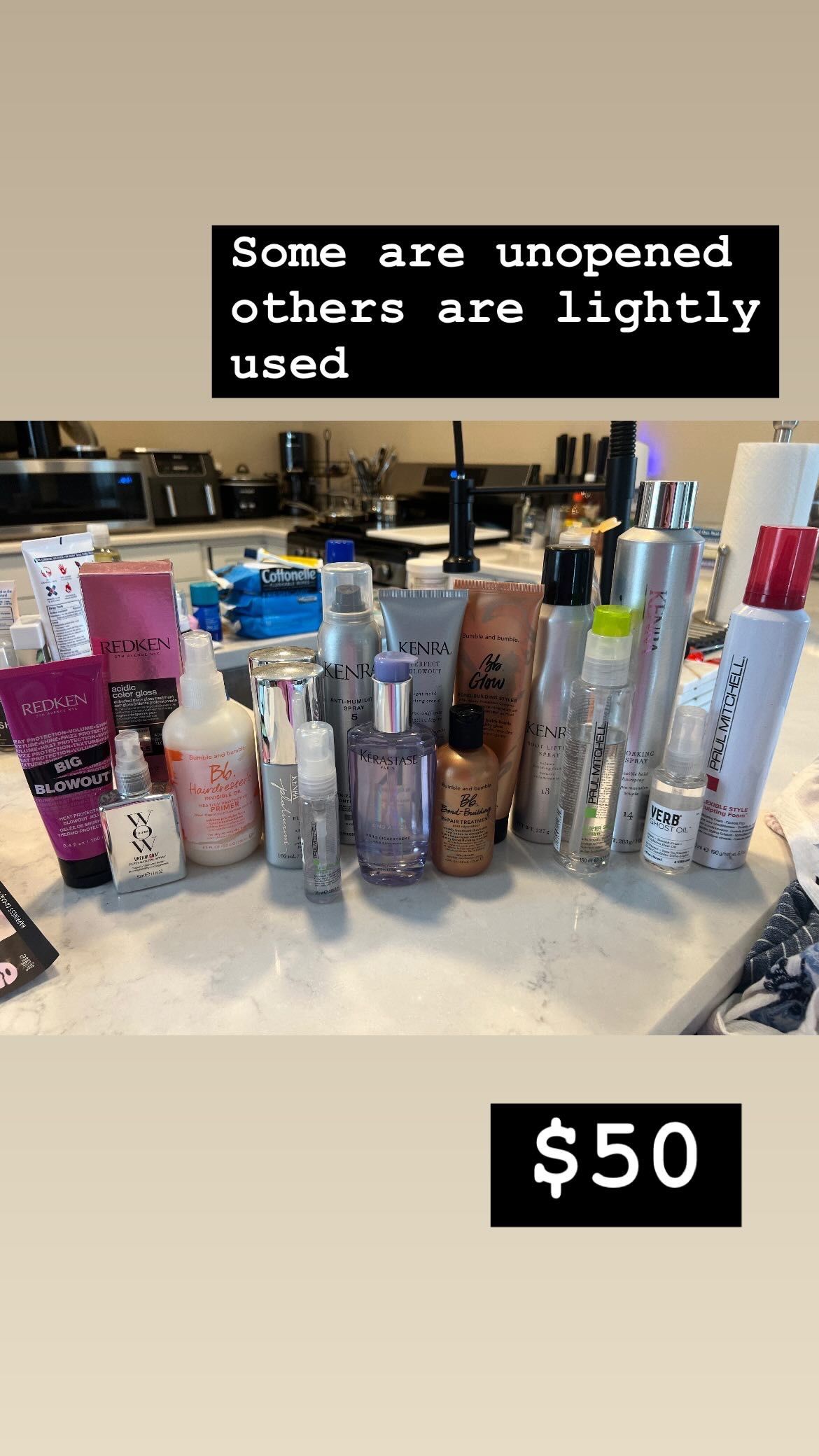 Hair And Make Up And Body Products