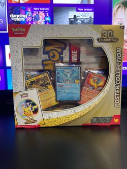 Pokémon TCG 30th Celebration Poster Collection Box