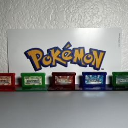 Pokémon Gameboy Advance Games Bundle