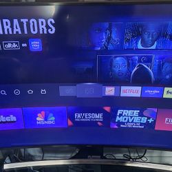Samsung 65” Curve Tv