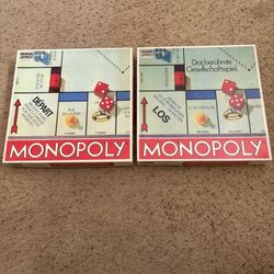 European (French And German) Monopoly 