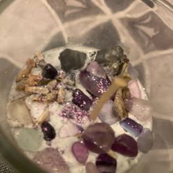 Handmade Crystal Soy Candle 