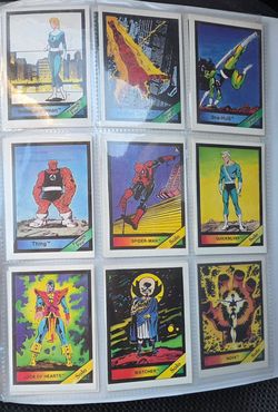 Marvel Universe Trading Cards Lot of 40