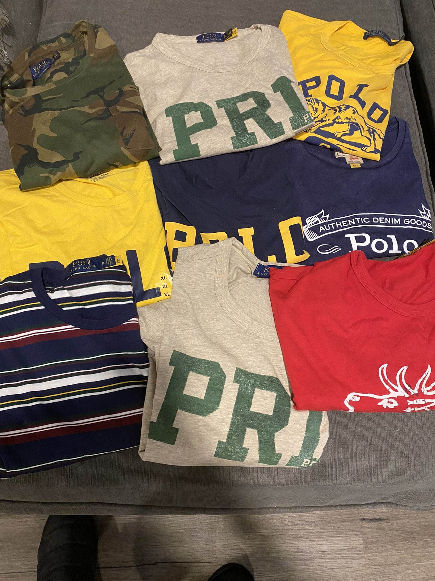 12 Ralph Lauren T Shirt Size Xxl And Xl 