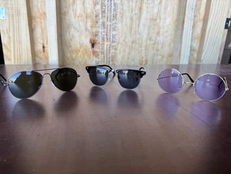 3 Sunglasses Mixed Styles 1/$10 or all 3 pairs for $20