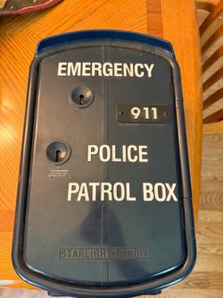 Police Patrol Box Telephone