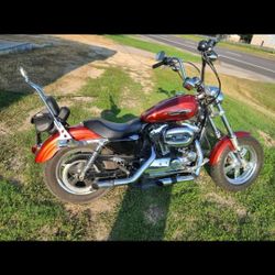 2014 Harley Davidson Sportster 1200 Red