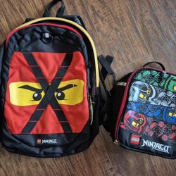 LEGO Ninjago Future Kids Backpack and Insulated Lunch Box
