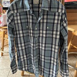 Levi’s Mens Pearl Snap Cowboy Long Sleeve Shirt Size L 