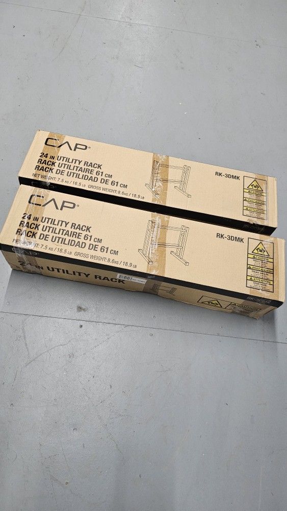 $30 for 2 CAP 24" Utility Rack for Dumbbells