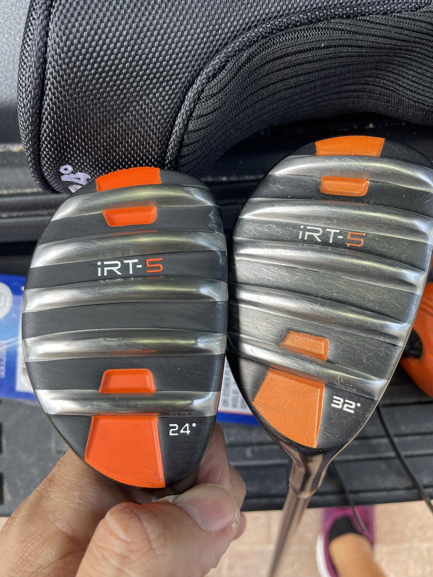 IRT-5 Hybrid Golf Clubs 2 Pc
