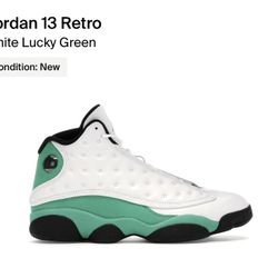 Nike Jordan 13 Retro Lucky Green Sz 13
