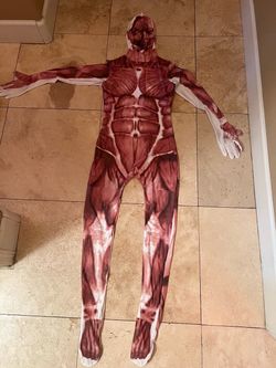 Muscle Anatomy Full Body Halloween Costume Suit