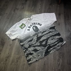 BAPE Tiger Camo Gradation Tee – Rare