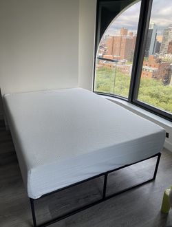 Full Size Bed With Brand New Mattress