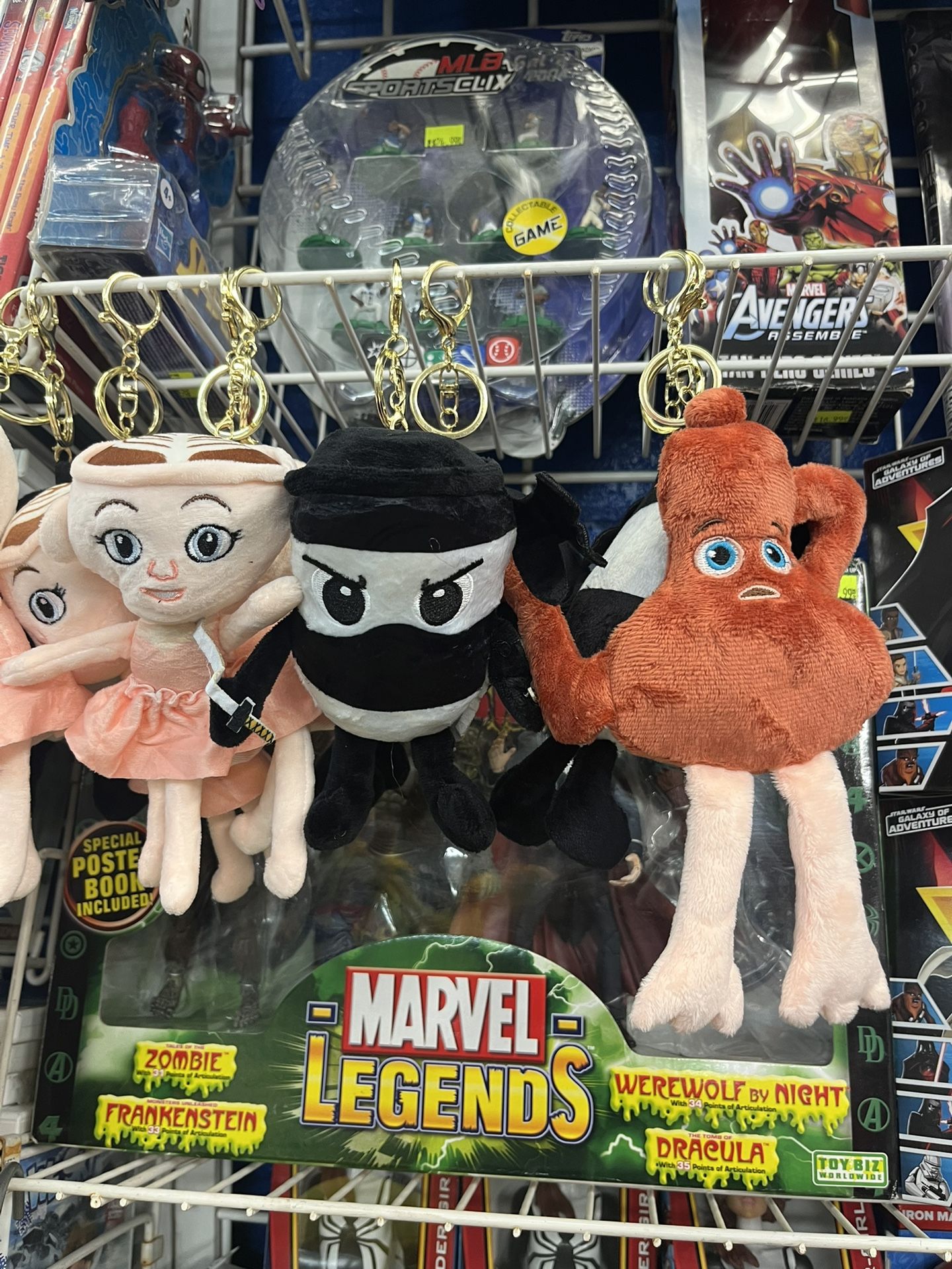 Italian Brainrot plush keychains