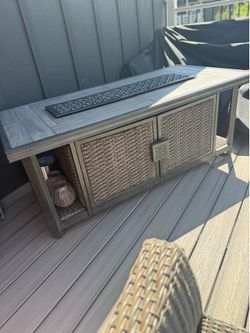 Beautiful Large Firebowl Table