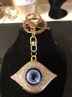 Evil eye key chain