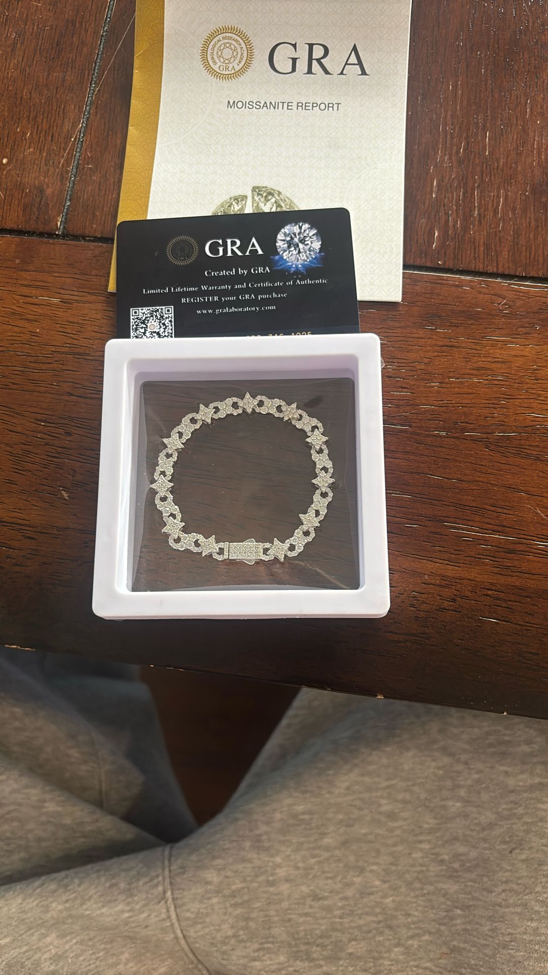 Men’s Moissanite Bracelet