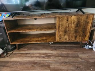 Wooden Media Console (TV Stand)