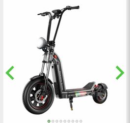 iScooter F7Ultra Electric Scooter All-Terrain 35 MPH 62 Mile Range 1500W Detachable Battery New