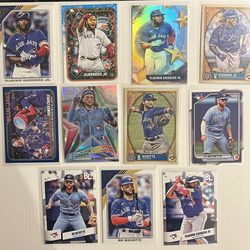 Baseball card lot - Vlad Guerrero & Bo Bichette