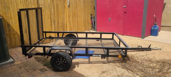 8x5 flatbed trailer