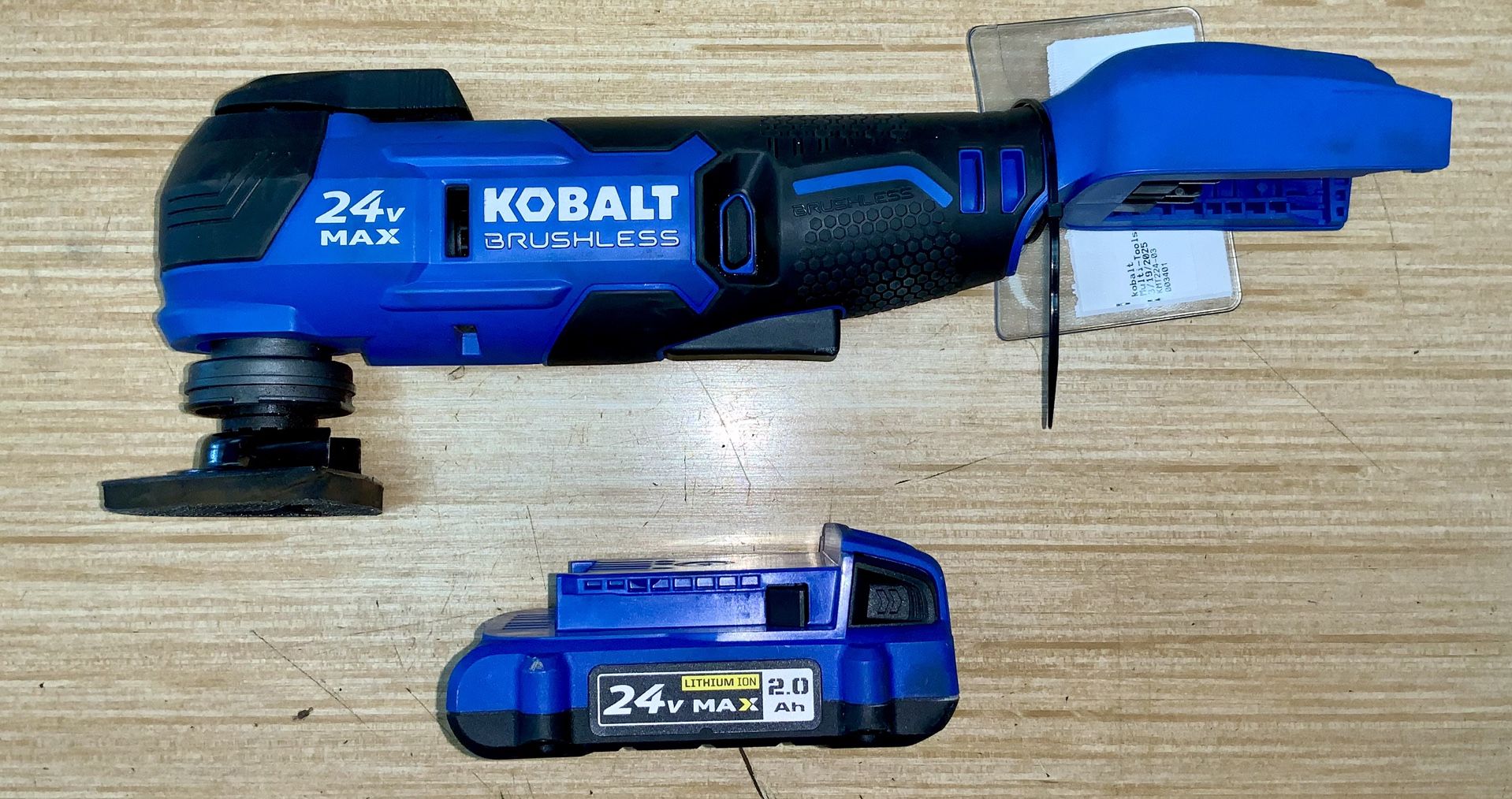 KOBALT 24V Brushless Multi-Tool W/ Battery
