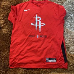 Rockets Daishan Nix Warmup Shirt