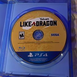 yakuza like a dragon for the ps4