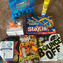 Stacking/bouncing Games 