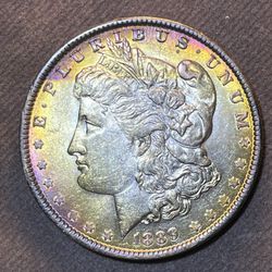 1889 1$ Morgan Silver dollar 
