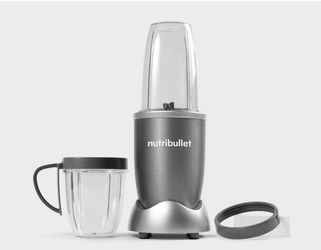 nutribullet Original Personal Blender 600W Silver: Stainless Steel Blades, Smoothie Maker, Dishwasher-Safe Parts