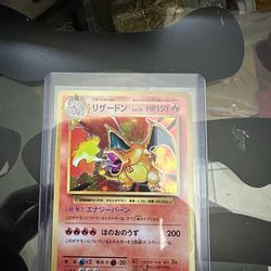 Charizard 20th anniversary first edition Japanese