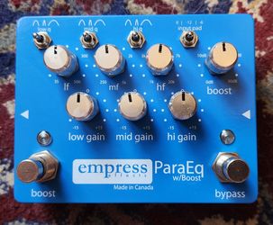 Empress Effects ParaEQ w/Boost (Excellent Condition)