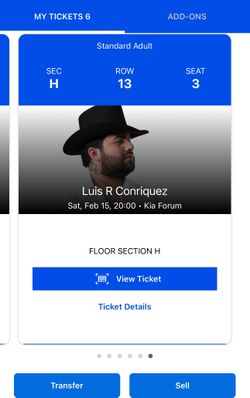 Luis R, Sat 15 Inglewood