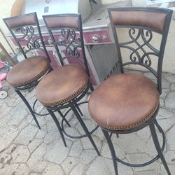 Rotating Bar Stools, Chairs / Bancos, Sillas Giratorias