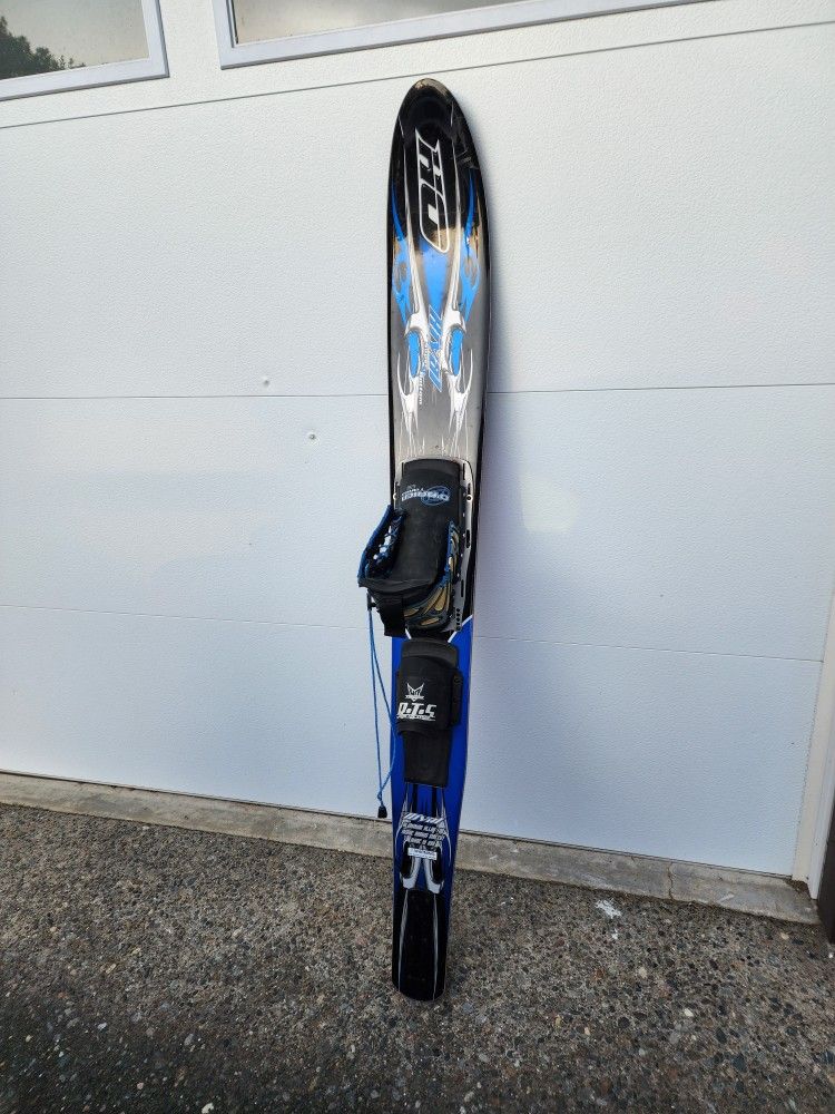 HO RIVAL SUPER BOTTOM WATER SKI SLALOM SKI SUPER V 66" WATER SKI