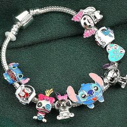 Stitch All Charms Bracelet 