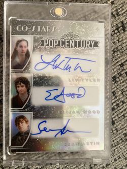 Lord of the Rings Auto Card