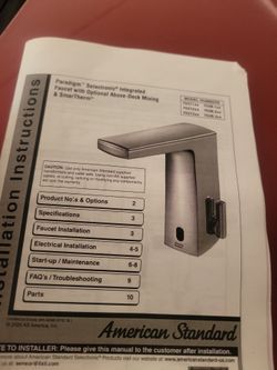 Bath Faucet w sensor