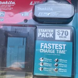 Makita Charger And Battery