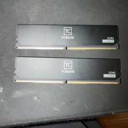 TEAMGROUP T-Create Classic 10L DDR5 32GB Kit (2 x 16GB) 5600MHz (PC5-44800) CL46 Intel XMP 3.0 & AMD EXPO Compatible Desktop Memory Module Ram - CTCCD